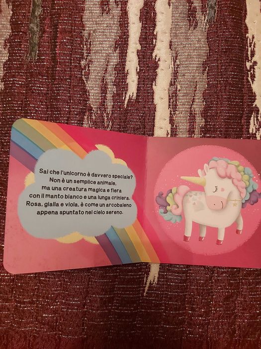Книжка дитяча італійською мовою "Il Mio Magico Unicorno".