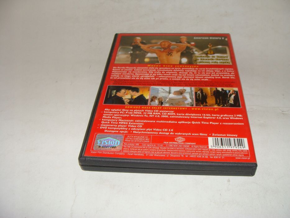 Więzień nienawiści Video-CD *