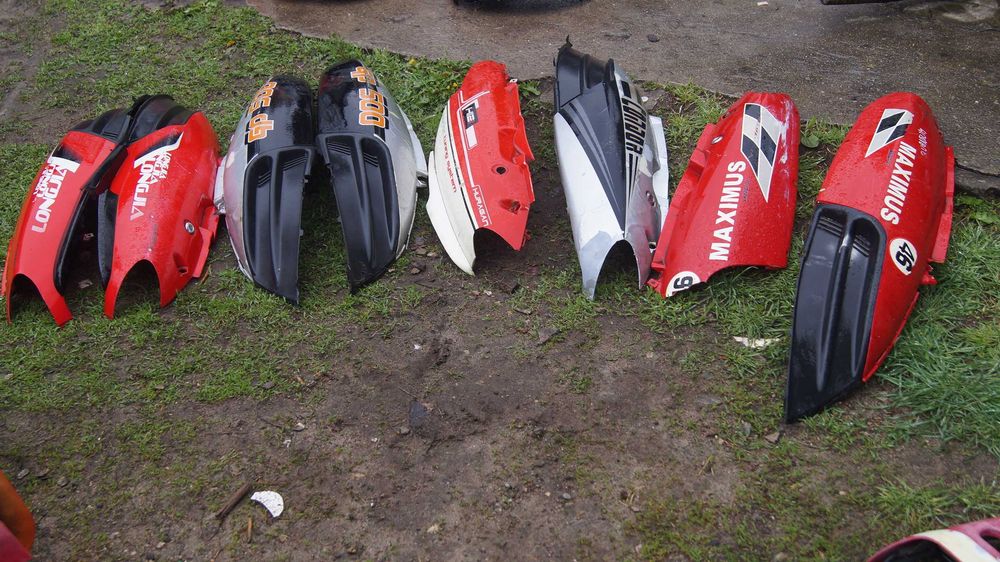 Boczki plastiki skuter Zipp Quantum Longija Maximus GP500 Huragan