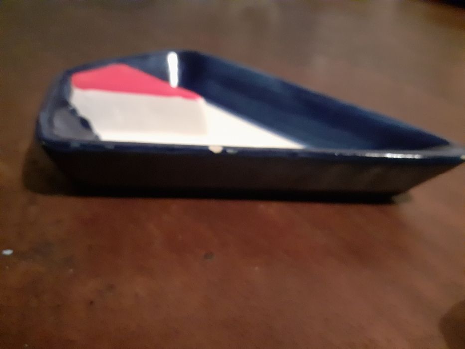 Gazcidla cinzeiro antigo Secla em cerâmica