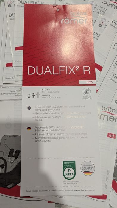 Cadeira Britax Römer DualFix² R 360⁰