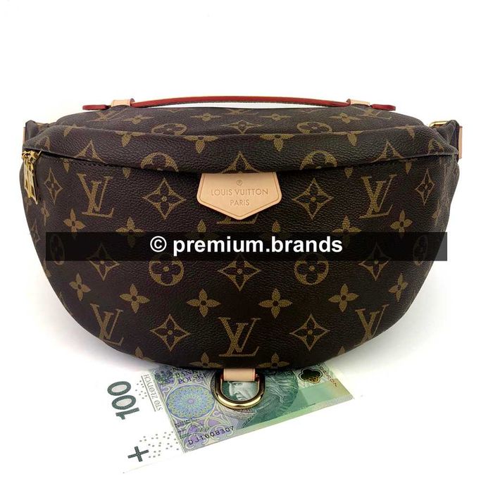 Torebka Louis Vuitton Bumbag canvas Monogram/skóra naturalna