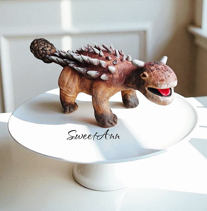 Dinozaur figurka dekoracja na tort