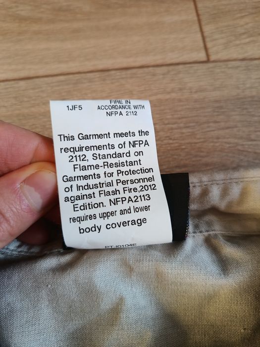 Koszula Dickies męska 4XL Nomex trudnozapalna