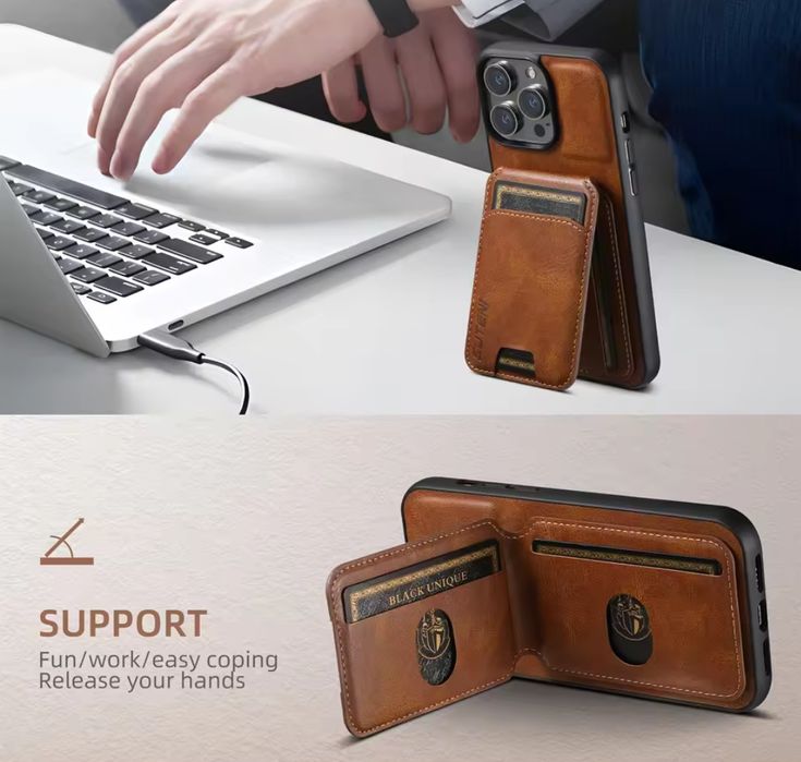 Чехол кошелек IPHONE 16 Pro.