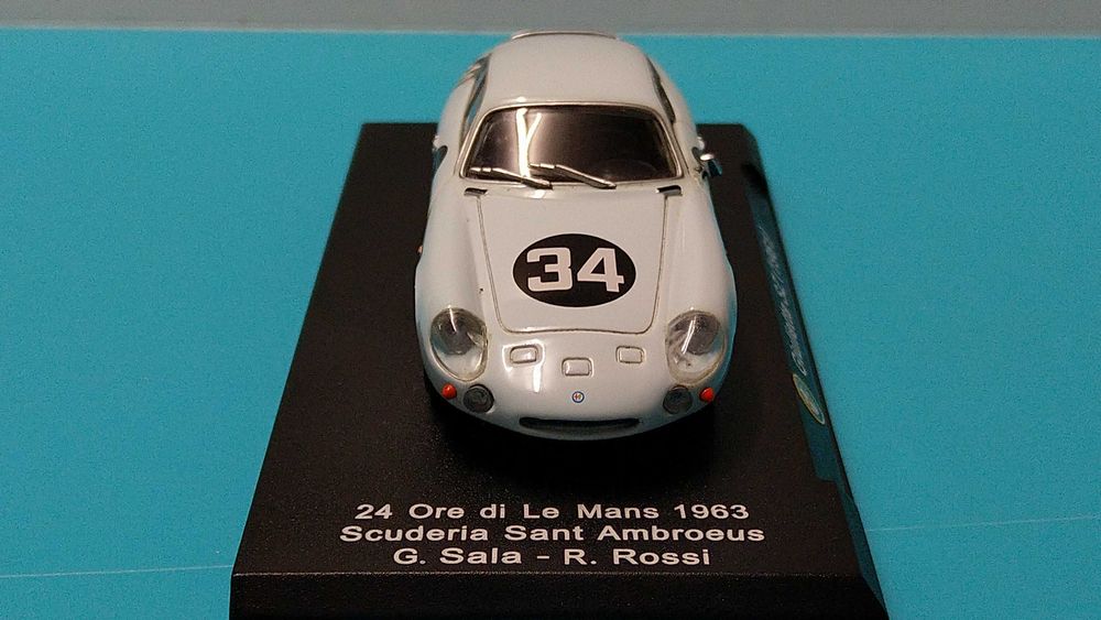 Alfa Romeo Giulietta SZ 1.6 #34 - 24h Le Mans 1963//Miniatura esc 1/43