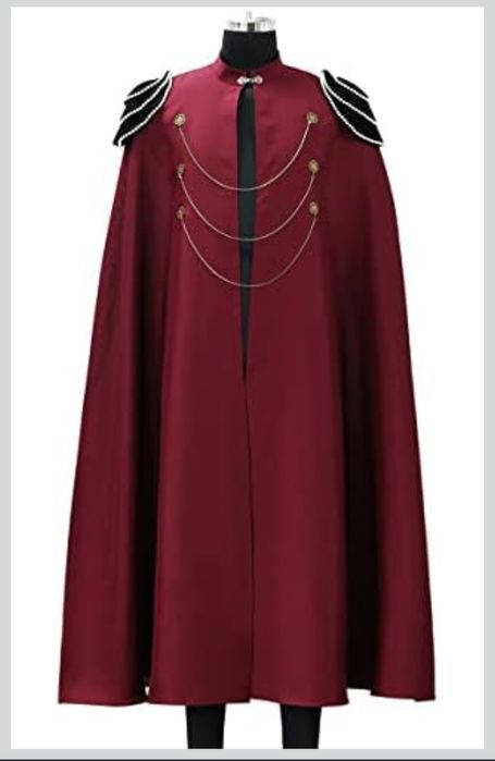 COSDREAMER Meska peleryna strój średniowieczny