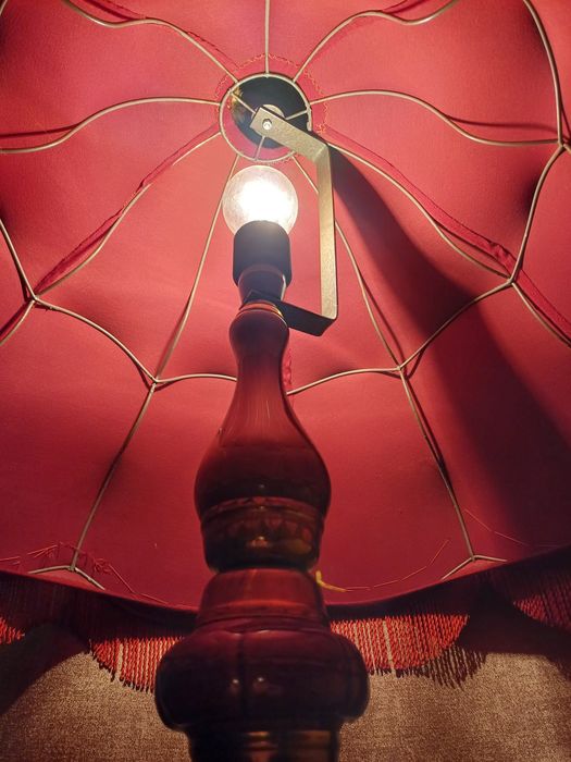 PRL lampa stojąca typ Z-5004 wysokość 145 cm