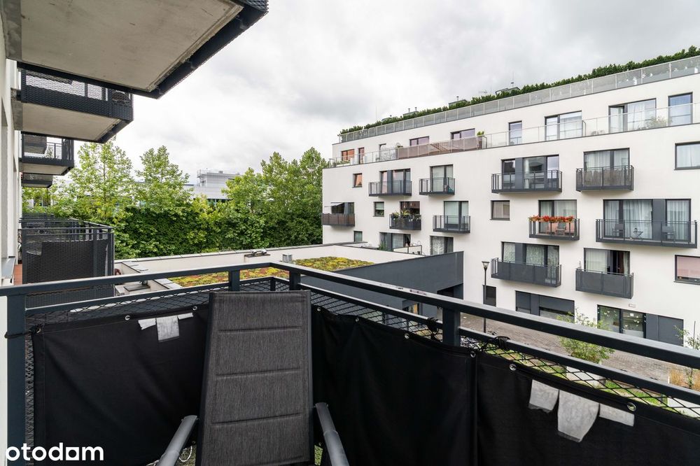 3 pokoje przy Lasku Marcelińskim|57,77 m²|2 balkony|Garażx2 |2020 r.