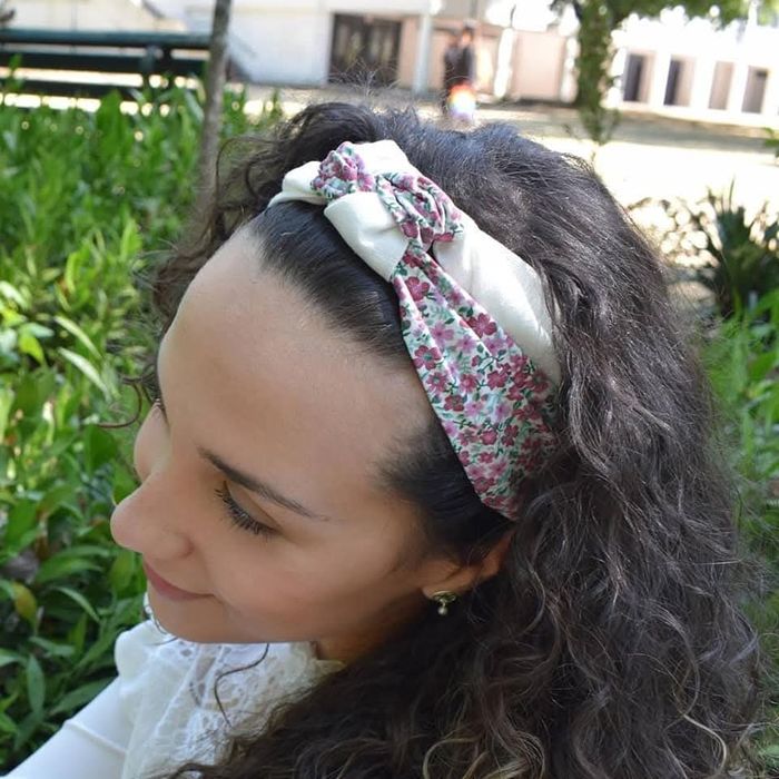 Fita para cabelo personalizável