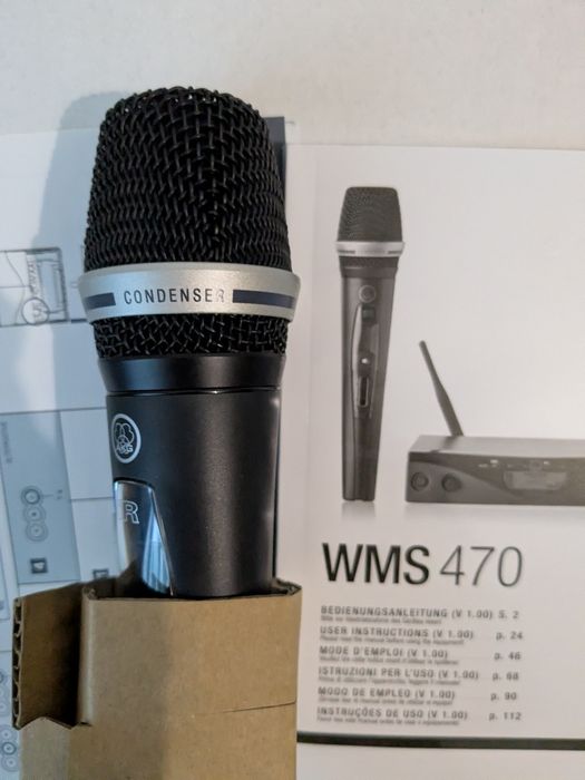 Конденсаторний мікрофон,не Shure. Mipro MM707 bc. AKG wms-470.