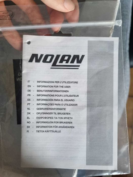 Nolan 120-1, Tamanho L, Novo.