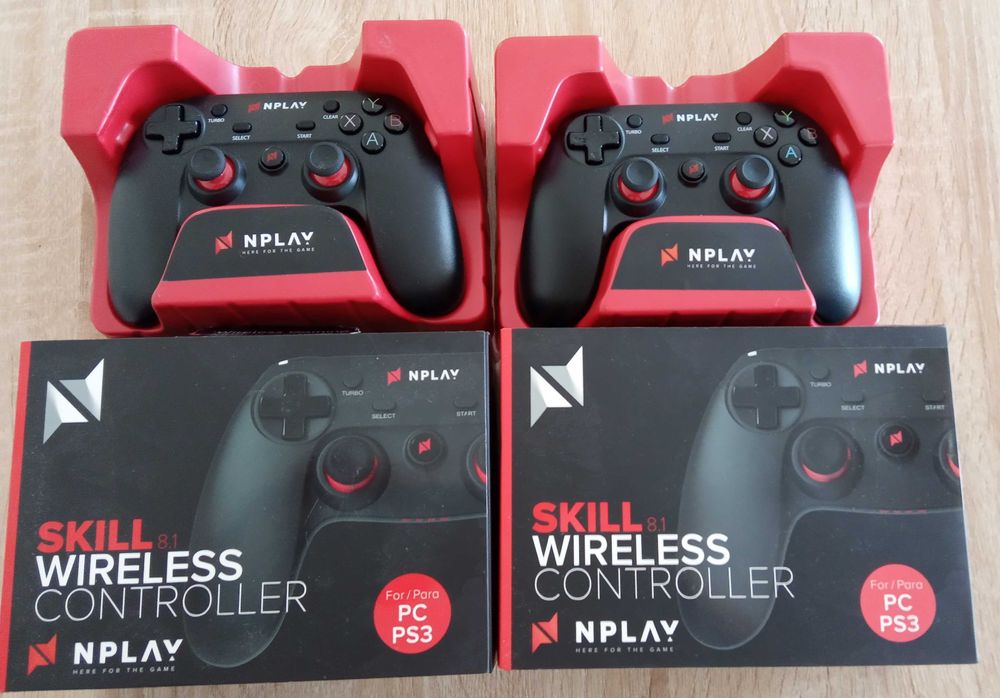Comando NPLAY Skill 8.1 (Wireless - PC e PS3)