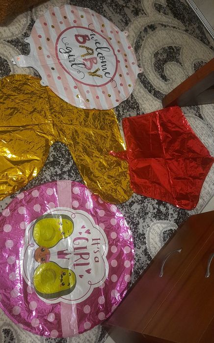 Фольговані кульки , цифра 5.