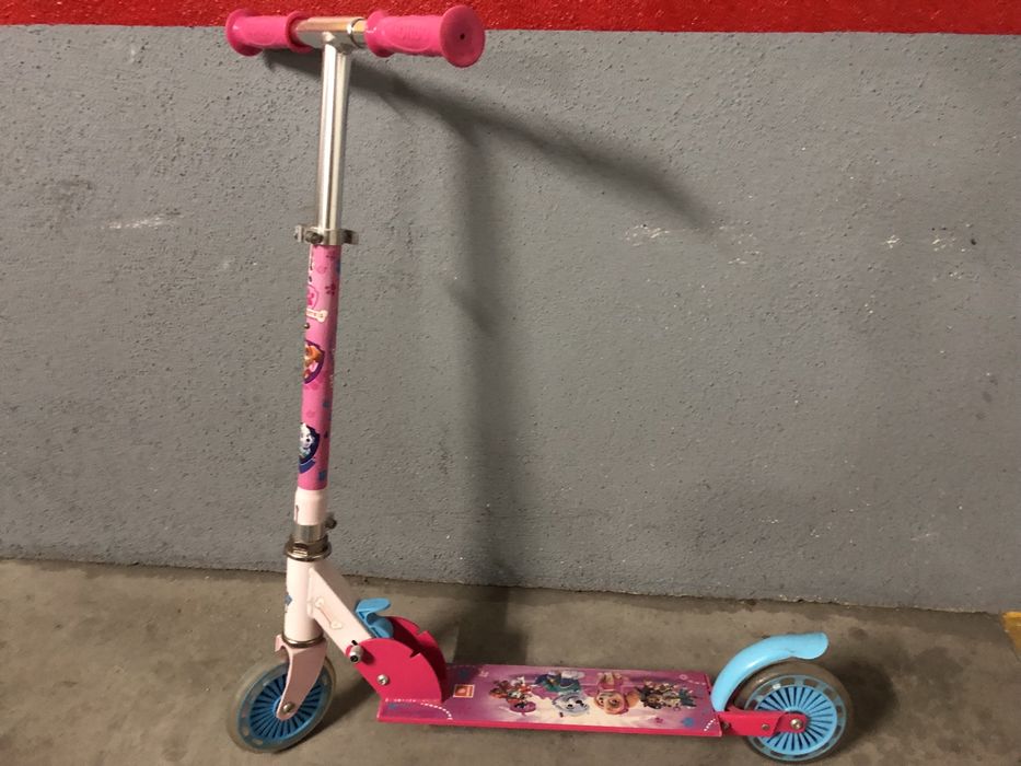 Trotinete menina patrulha pata