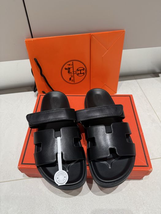 Тапки слайдери hermes