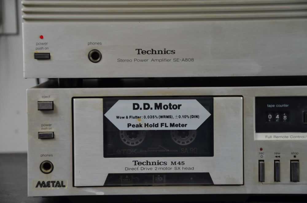 WIEŻA TECHNICS SE-A808 ST-K808 3 segmenty SILVER Okazja