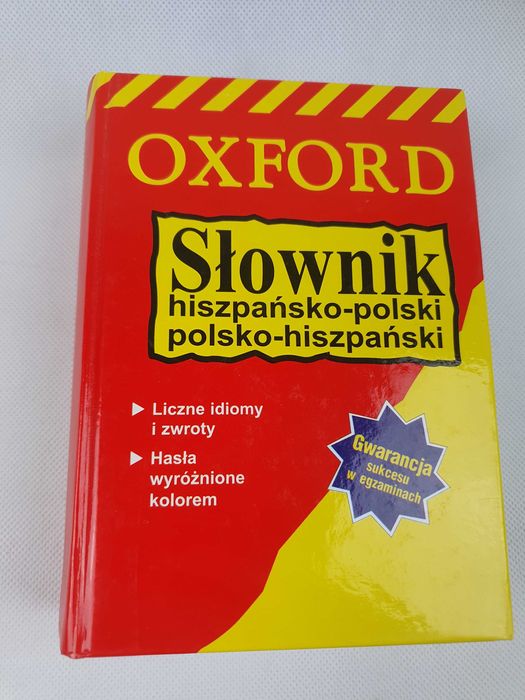 Sprzedam słownik hiszpańsko-polski, polsko-hiszpański Oxford