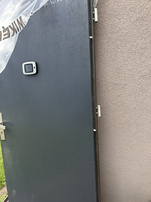 Drzwi zewnętrzne Mikea grafit