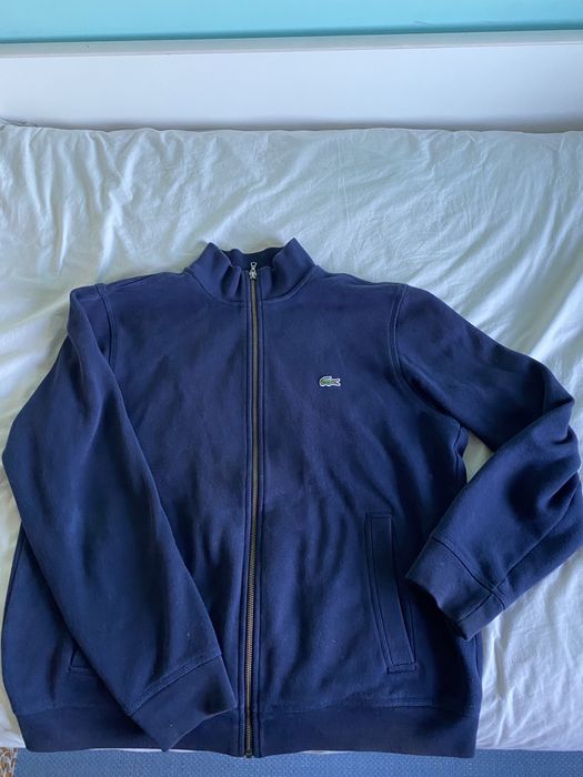 Casaco Lacoste azul escuro