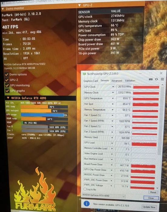 Видеокарта Tuf Rtx 4090 24 gb