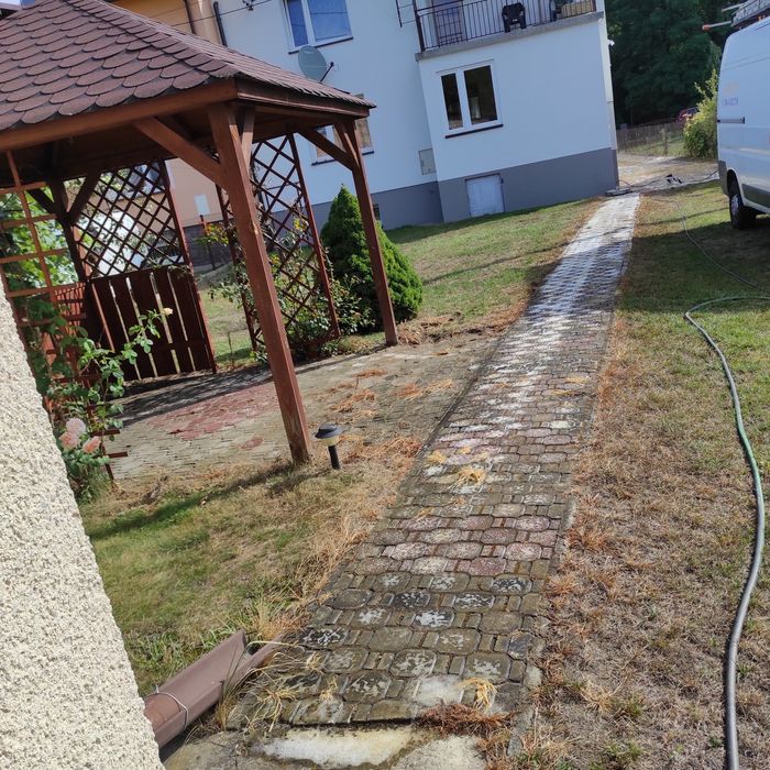 Mycie,Odgrzybianie  Elewacji, Kostki Brukowej