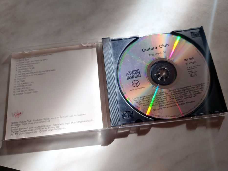 Cd disk, Cd диск Culture Club - The Best of