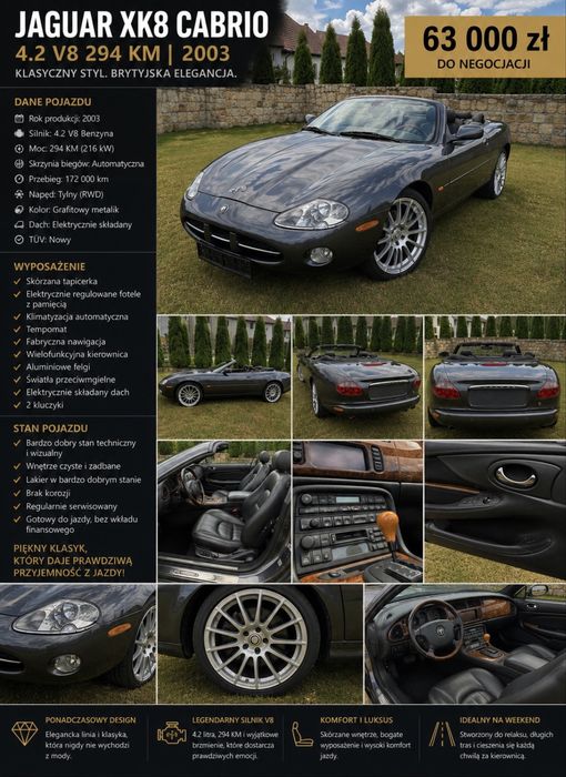 Jaguar xk8 cabrio