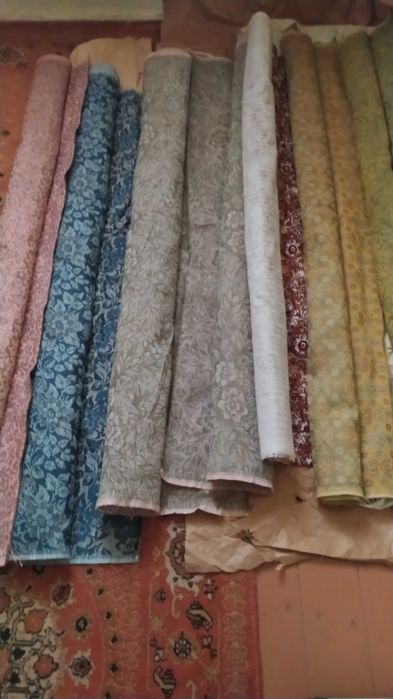 Оббивочна меблева тканина.Льон.НОВЕ.