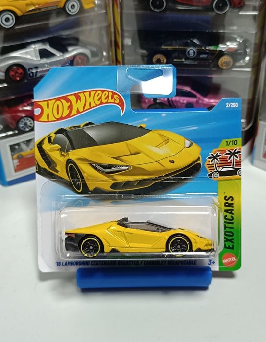 Hot Wheels 16 Lamborghini Centenário Roadster/ Cabriolet Décapotable