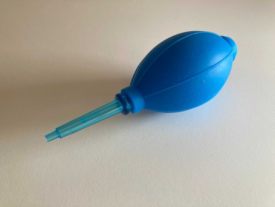 Soprador de ar sem uso