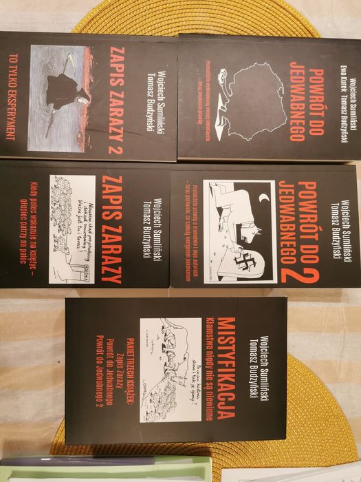 Wojciech Sumliński Zapis zarazy Powrót do Jedwabnego 4 książki