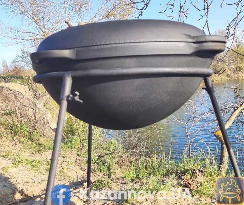 Азіатський чавунний казан Сітон Syton 8-30 л. Чугунный азиатский ситон