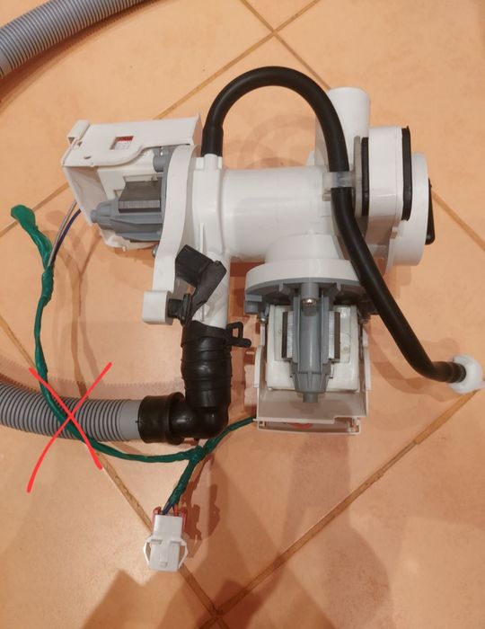 Pompa odpływowa pralka samsung WF180