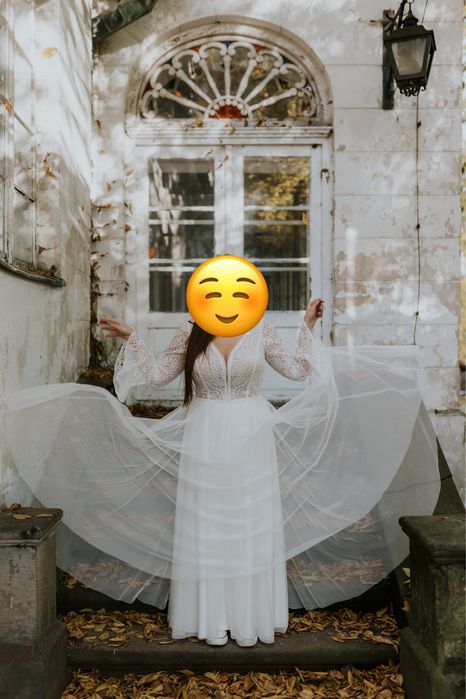 Suknia ślubna boho