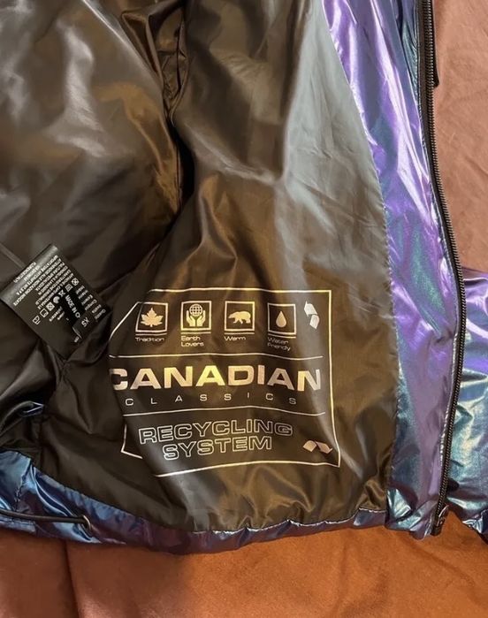 Пуховик canadian classic Summerside CN.G221215WRES Фіолетовий