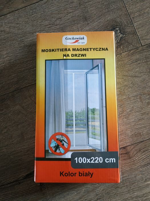 Moskitiera magnetyczna na drzwi balkonowe