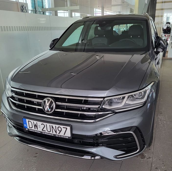 Volkswagen Tiguan Allspace Sprzedam TIGUAN ALLSPACE 2022 r. przebieg 80640 km, serwisowany w VW,