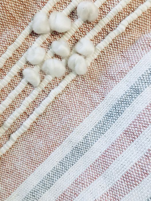 Koc pled narzuta BOHO 130x170