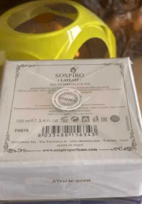 Sospiro Laylati 100 ml EDP