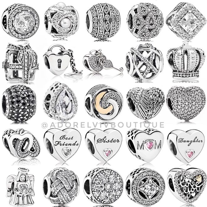 Шарми Pandora Пандора шармы шармики намистини шарм срібні