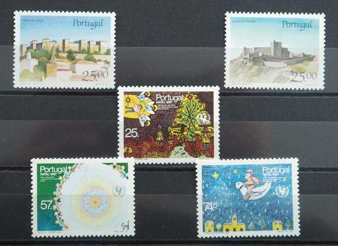 Selos Portugal-1987-Novos-Ver Imagens e Ler Descrição.