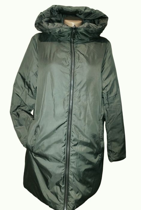 Фирменная двусторонняя куртка (парка, пуховик,пальто) Zara