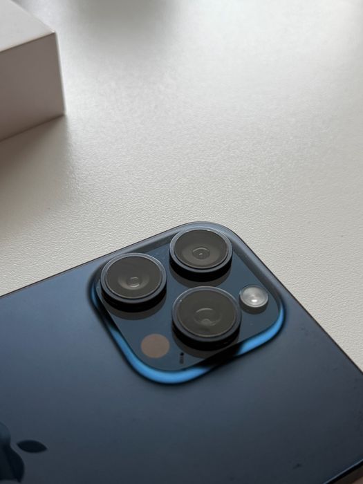 Iphone 15 pro max Blue Titanum granatowy 256 GB