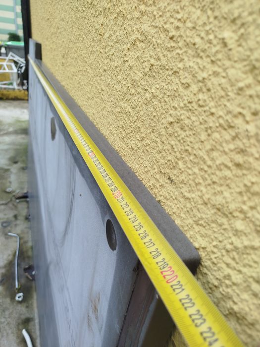 Bancada de cozinha em granito castanho