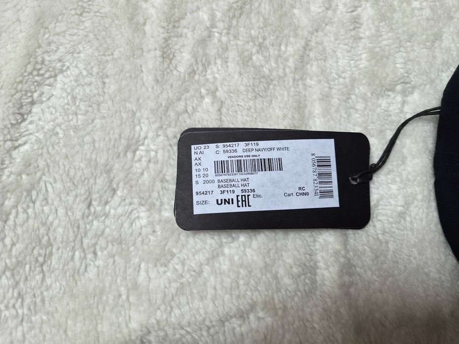 Nowa granatowa czapka z daszkiem bejsbolówka Armani Exchange z metką