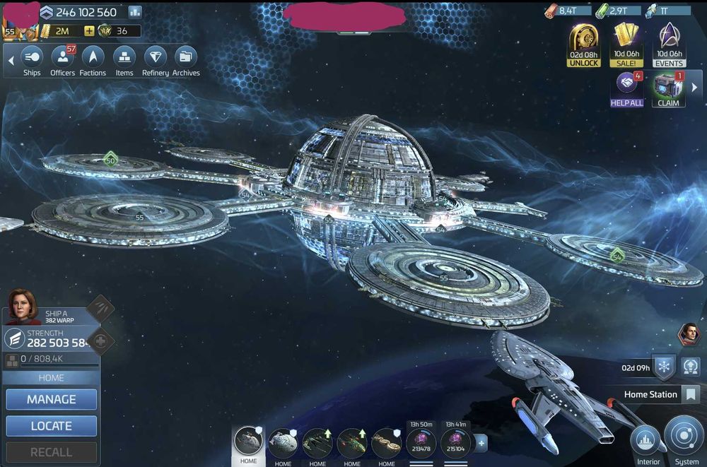 Аккаунт Star trek fleet command 60 lvl (450 mil power)