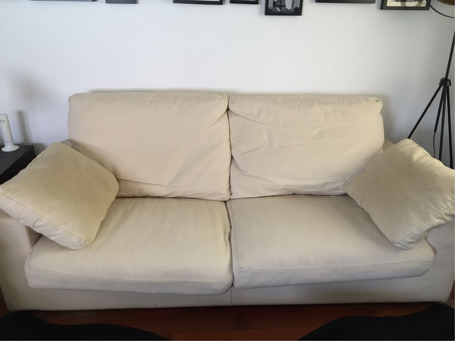 Sofá branco / bege