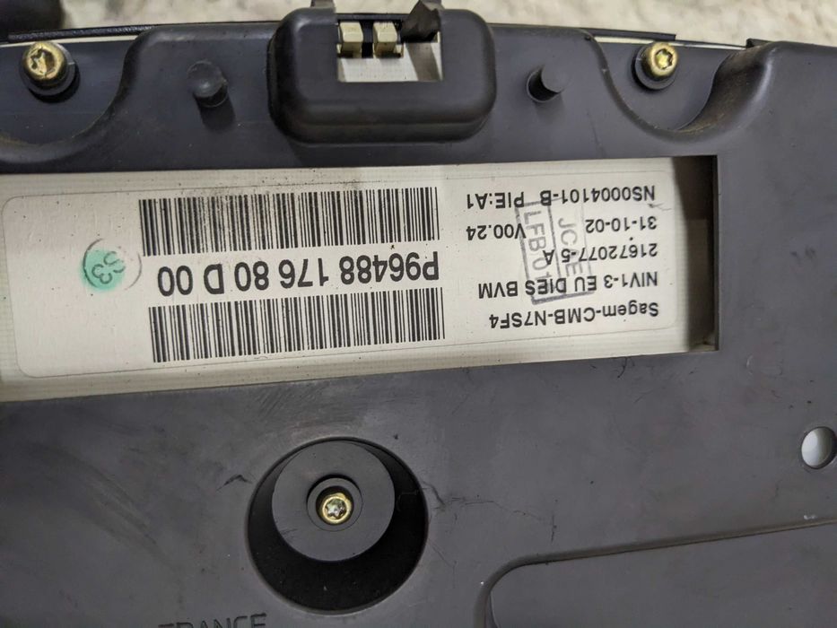 Citroen Xsara 2.0 HDI FL Lift Licznik Zegary Prędkościomierz