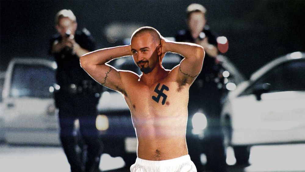 AMÉRICA PROIBIDA (American History X) Edward Norton/Edward Furlong